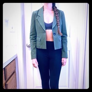 Green blazer